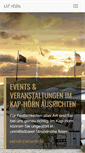 Mobile Screenshot of kap-horn-sylt.de
